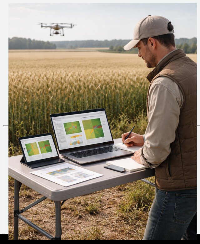 Система AI прогнозирования урожайности для точных агрономий в Морозовске
