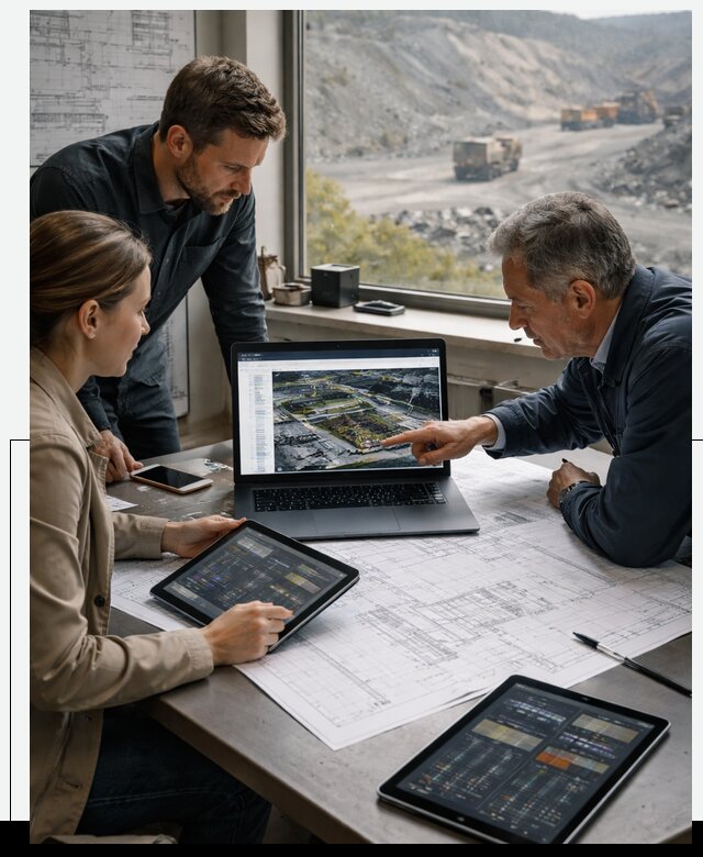 Разработка и внедрение систем для горнодобычи в Морозовске