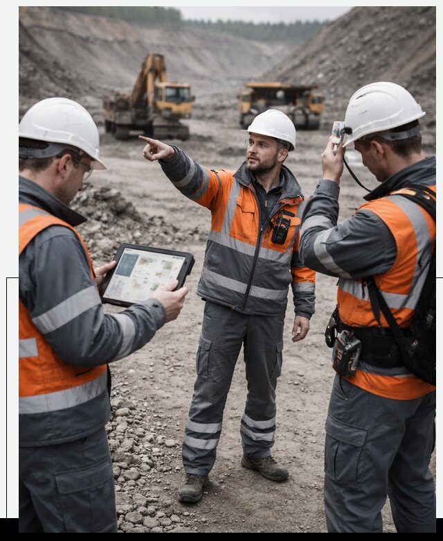 Система контроля персонала для горнодобывающей отрасли в Морозовске