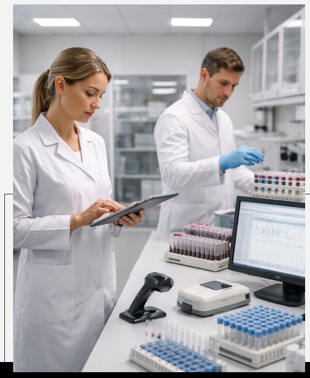 Разработка и внедрение LIMS системы для биотех лабораторий в Морозовске